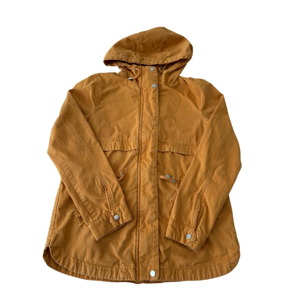 Divided H&M Yellow 100% Cotton Utility Jacket Small